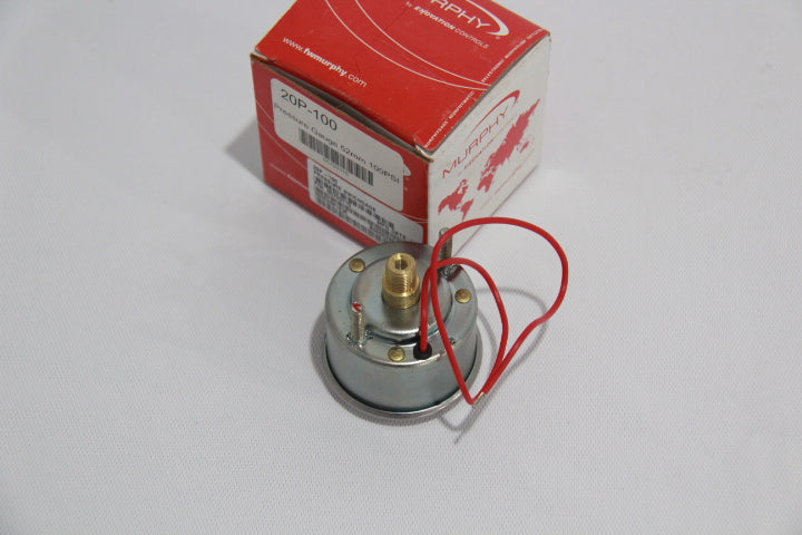 Genuine Murphy Pressure Gauge 52mm 100PSI (20p-100)