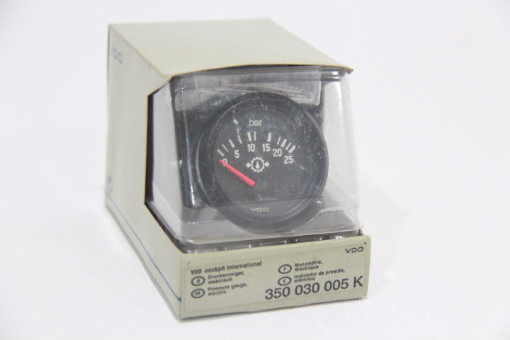 VDO Pressure Gauge Electric 12V (0 - 2500 kpa) (350030005)