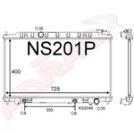 Load image into Gallery viewer, Nissan Maxima Radiator J31 AUTO 04- (NS201P)